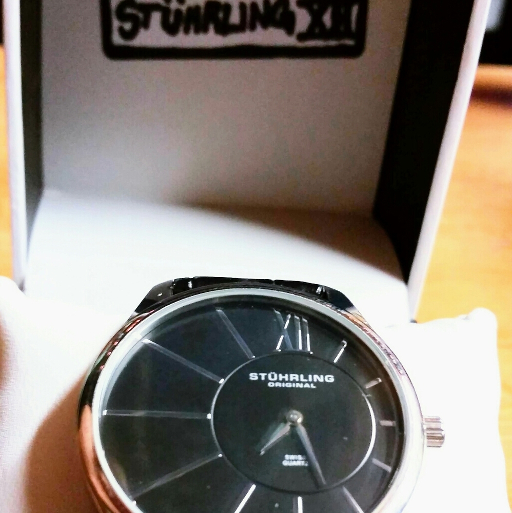 Stührling Original Stainless Steel Men's Watch - Picture 3 of 7